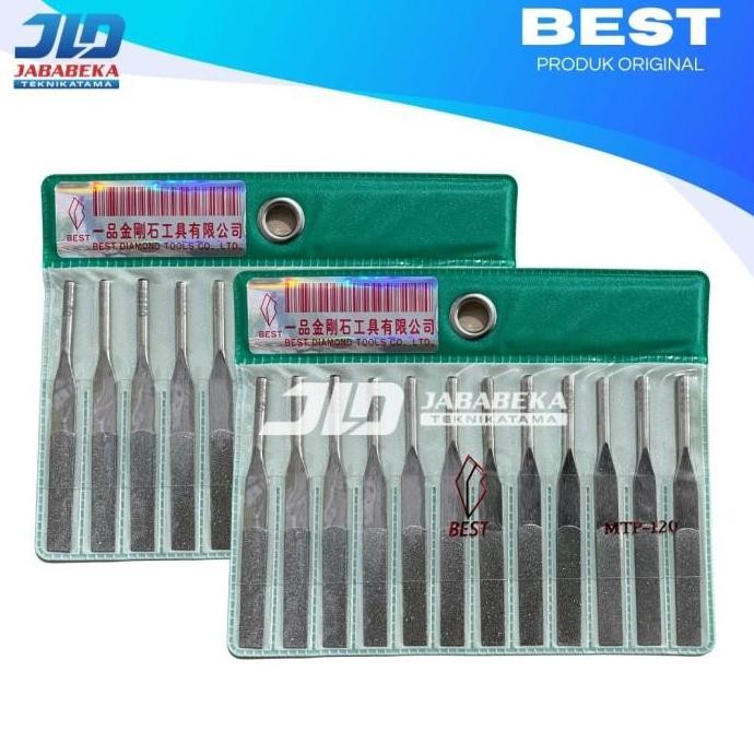 

Diamond Tapered Files Set Mtf-120 Kikir Diamond Set Mtf 120 Merk Best
