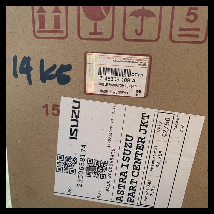 DISKON GRIL DEPAN PANTHER PICK UP 2010 ORIGINAL