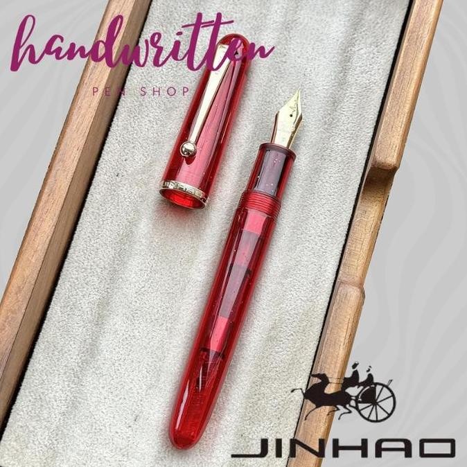 

Jinhao Typ 9013 Heartbeat Nib Fountain Pen / Pena Jinhao 9013 New Stok