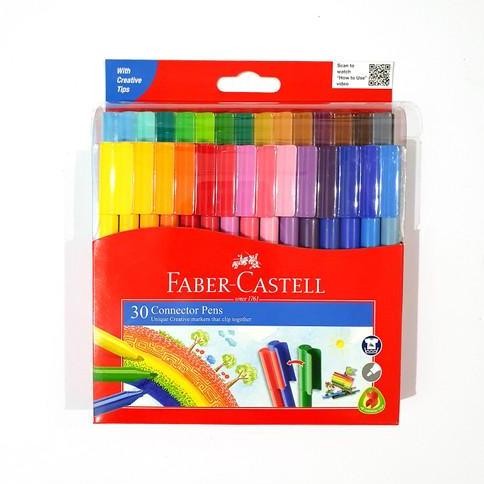 

Connector Pen Faber-Castell 30 Warna / Spidol Warna Faber-Castell 30 Warna New Stok