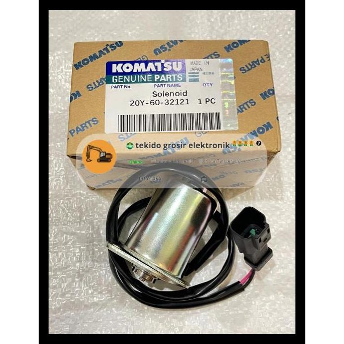 HOT DEAL SELENOID VALVE 20Y-60-32121 20Y 60 32121 KOMATSU PC200 PC300 