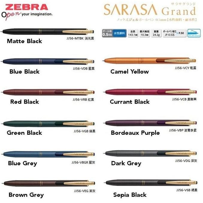 

Pulpen Gel Sarasa Grand Vintage 0.5Mm New Stok