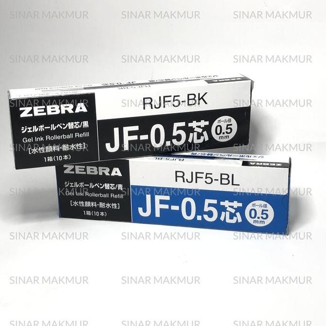 

BEBAS ONGKIR - Refill Pen / Isi Pulpen Sarasa 0.5 ZEBRA JF-0.5 (PAK)