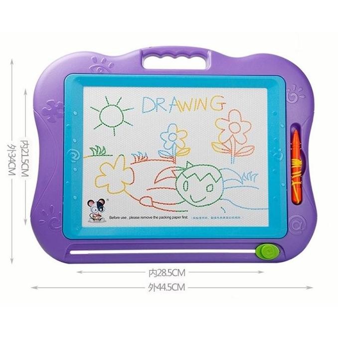 

Drawing Board Size Besar- Papan Tulis Magnetic 40X30Cm New Stok