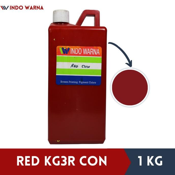 

Biang / Pigment Warna Sablon Red Kg3R Con New Stok