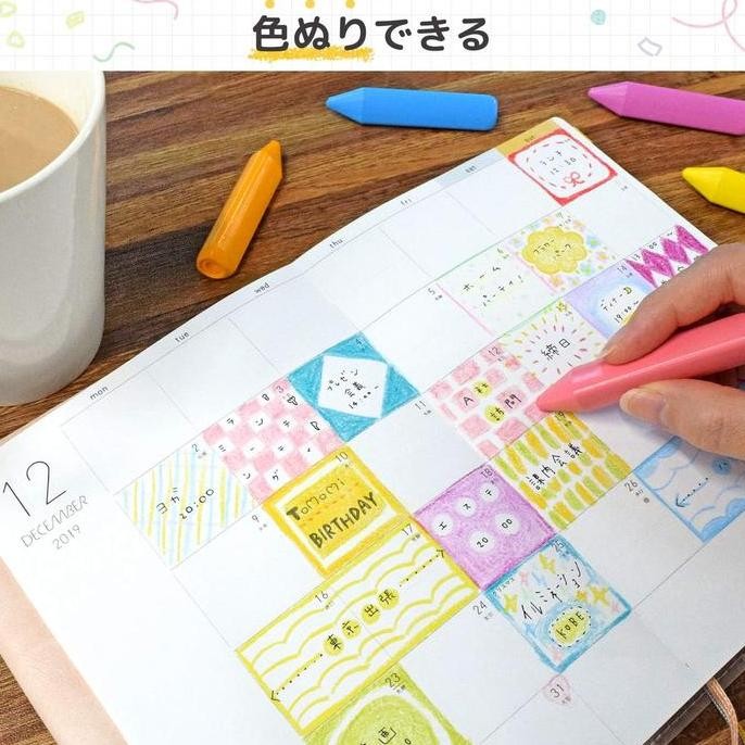 

Sakura Craypas Coupy Marker Crayon Highlighter Pencil Mark Penanda Halaman Limited Colors New Stok