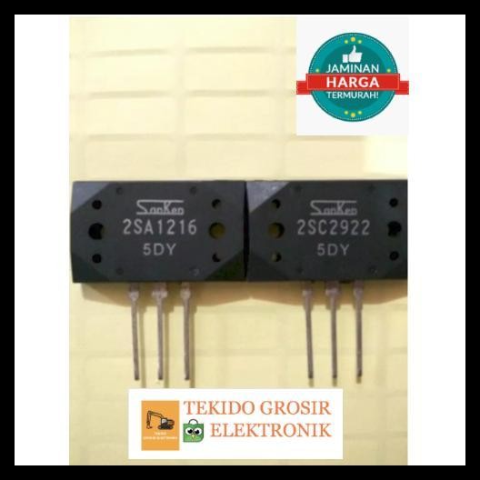 TERBARU TR HANAYA 2SC2922 2SA1216 2922 1216 