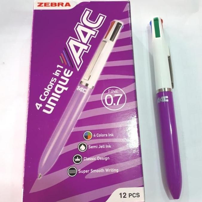 

Pen Zebra A4C 4 Warna New Stok