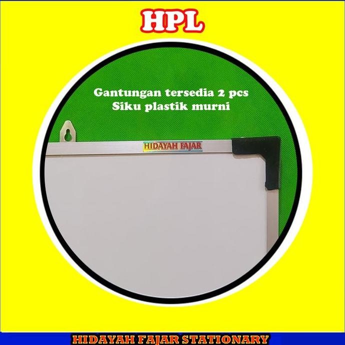 

Papan Tulis - Whiteboard Gantung 90 X 180 Cm New Stok