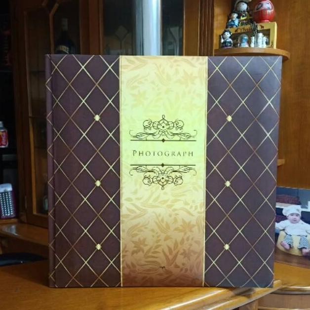 Album Foto 10R/8R/5R/4R/2R Magnetic Besar/Jumbo 10 Lembar Putih DiM