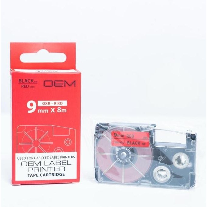 

Catridge Pita Tinta Ez Label Printer Print Casio 9Mm Silver Oxr-9Sr New Stok