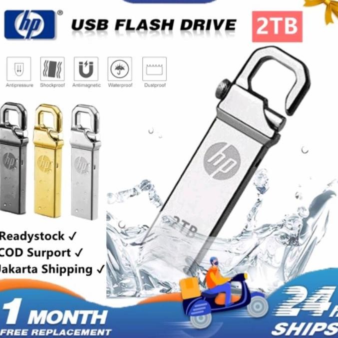 TERMURAH - HP Flashdisk 2TB Flashdrive USB 3.0 Waterproof Anti Air Original
