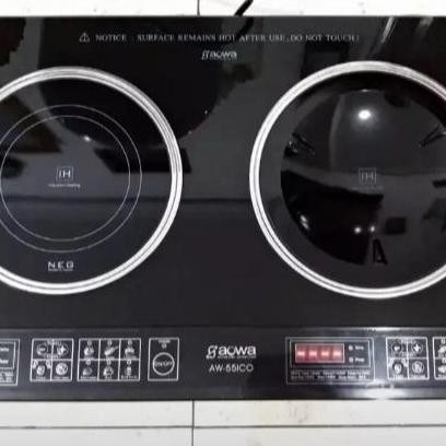 NEW KOMPOR INDUKSI 2 TUNGKU AOWA AW 55ICO