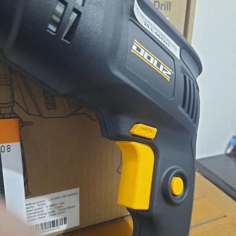 Mesin Impact Drill 13mm Doliz BA670/Mesin Bor 13mm Doliz BA670 Bolak Balik Bor Beton Tembok Doliz