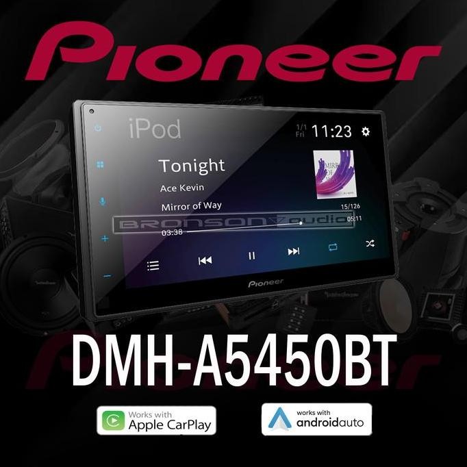 TERLARIS - Pioneer DMH A 5450BT / dmh a5450bt head unit wireless apple carplay
