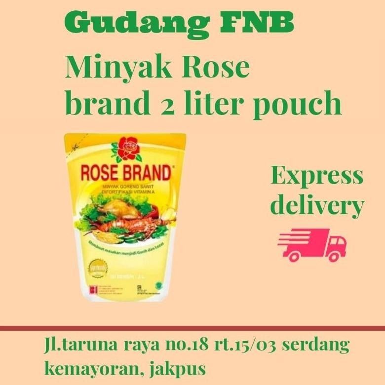 

Special Minyak Goreng Rose Brand 2 Liter Pouch Ve29