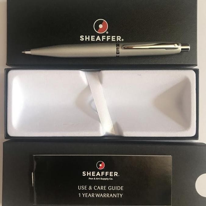 

Pulpen Sheaffervfm Strobe Silver Ballpoint New Stok