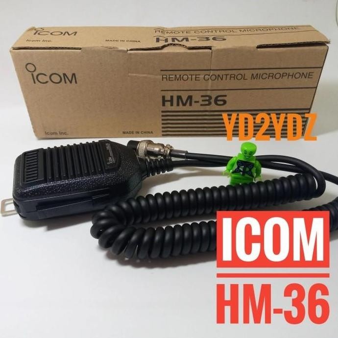 HM36 Icom Handmic Mic Radio Komunikasi IC228 IC28 IC756Pro Original