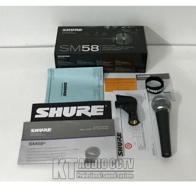 Microphone Shure SM58A Semi Original Grade A Suara Jernih