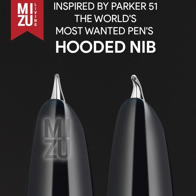 

Jinhao 85 86 Inspired By Parker 51 Fountain Pen Hooded Nib Retro New Stok