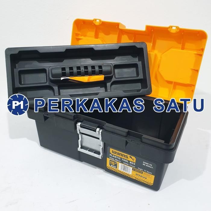 Plastic Tool Box 15" Wynns S020102 Kotak Perkakas Plastik 15 Inci Inch