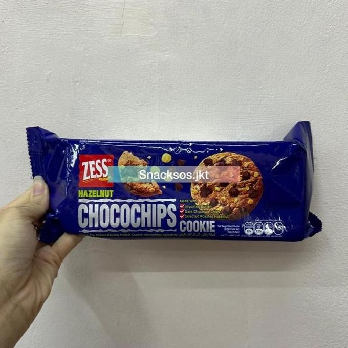 

ZESS CHOCO CHIPS COOKIE ORIGINAL / CHOCOCHIPS COOKIES HAZELNUT - CHOCO CHIP