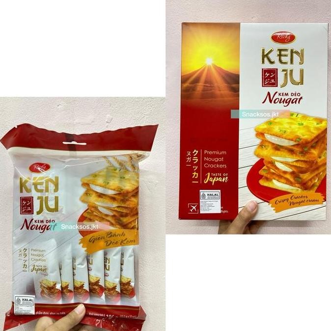

RICHY KENJU SANDWICH KRIM NOUGAT - KEN JU