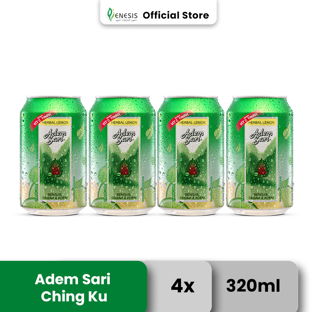 

Adem Sari Ching Ku Kaleng 320 ml x 4 - Multi Pack