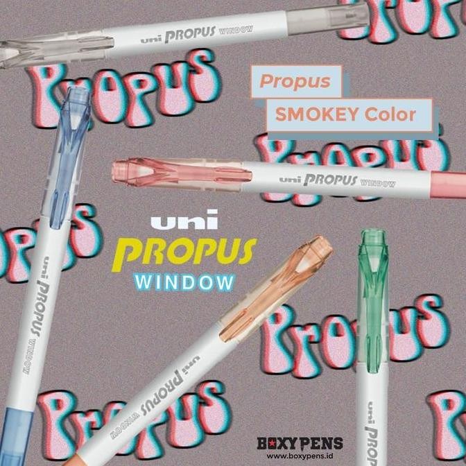 

Uni Propus Window Smoke Color Double-Sided Highlighter Set New Stok