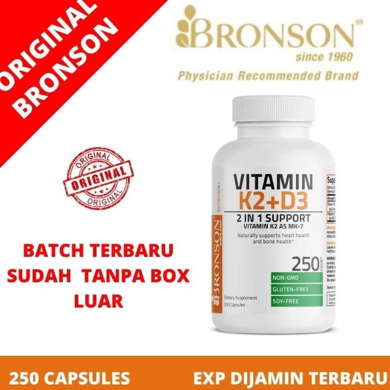 Bronson Vitamin K2 D3 5000 10000 IU Vit K2 D3