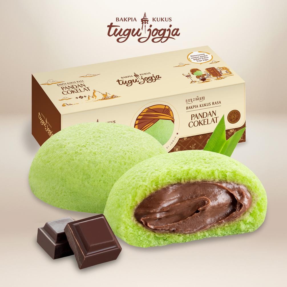 

Bisa Cod Bakpia Kukus Tugu Jogja Pandan Cokelat - Travel Pack Ii-99
