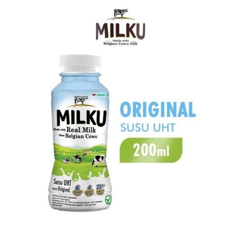 

Special Susu Milku Uht Botol With Belgian Cows Milk Uk 200 Ml Coklat Dan Stoberi Hj-64