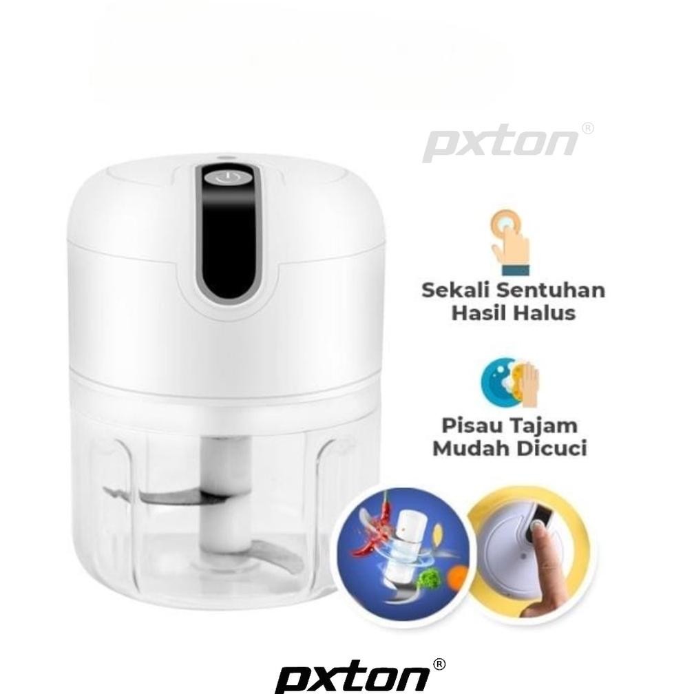 Portable Blender Gilingan Mini Bumbu dan Daging dengan USB / USB Mini Chopper Blender Bumbu Portable