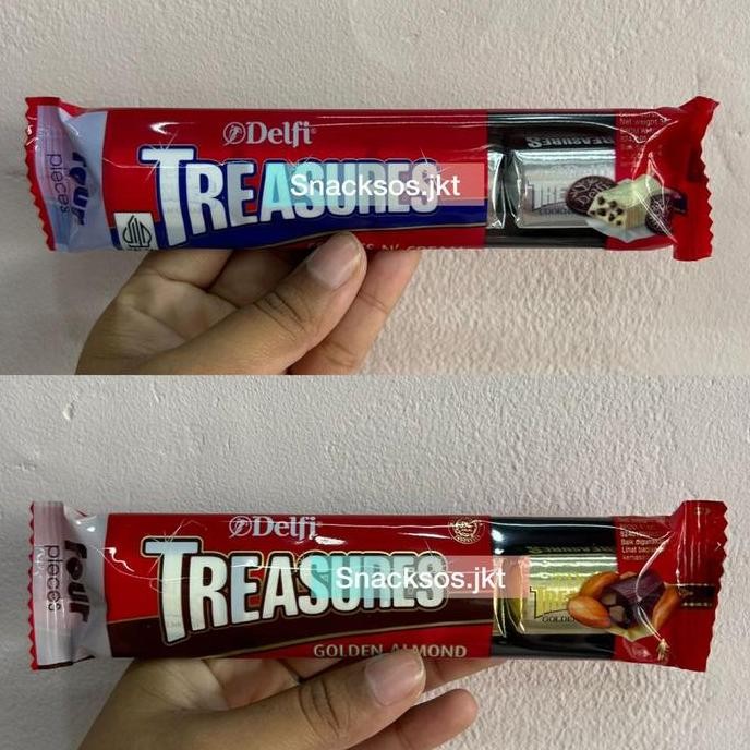 

DELFI TREASURE GOLDEN ALMOND CHOCOLATE / COOKIES AND CREAM