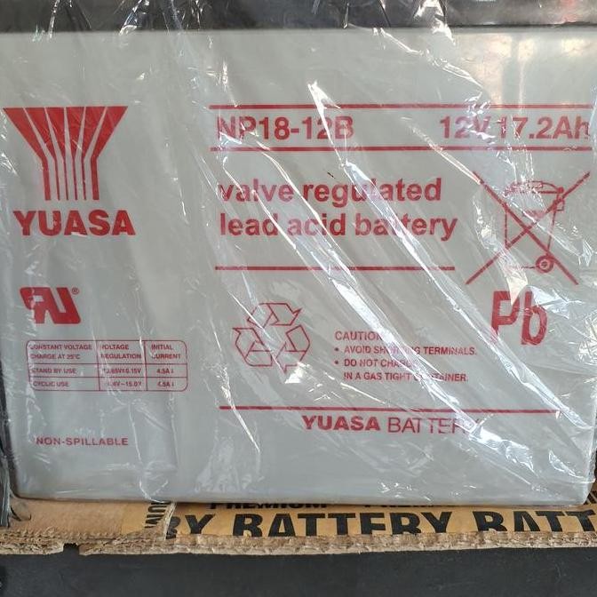 ready !!! jual aki genset yuasa 12volt 17ampere