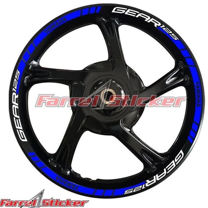 stiker velg YAMAHA GEAR sticker velk MIO GEAR 125