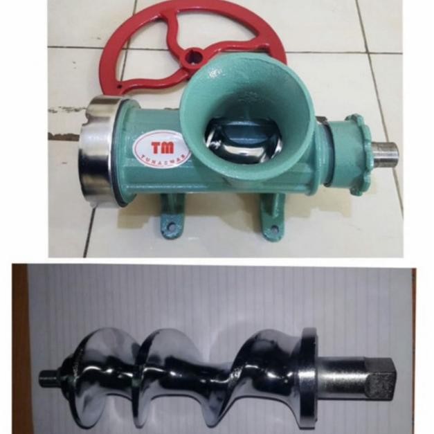 Gilingan Daging Sambal no.32 Hijau TEBAL ulir CHROME MURAH