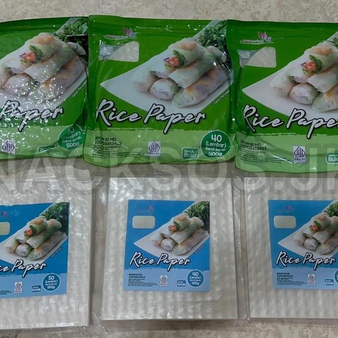 

Banh Trang Rice Paper 22cm / Kulit Lumpia Vietnam / Rice Spring Roll