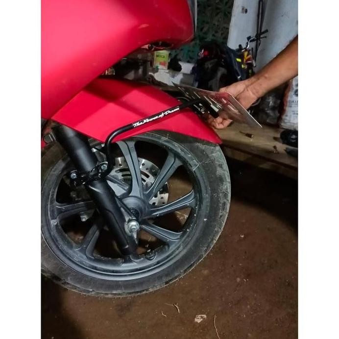 Dudukan Plat Nomor PCX 150 / PCX 160 Bracket Plat Nomor Depan PCX 160 Tatakan Plat Nomor PCX 160 mur