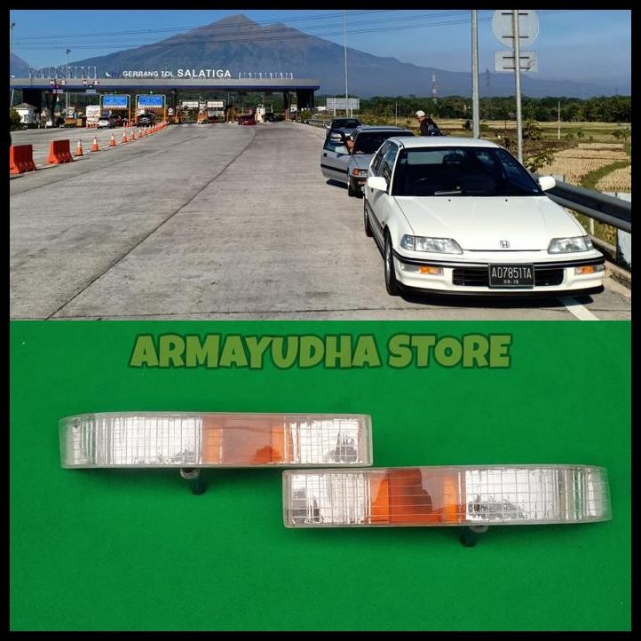 TERMURAH LAMPU SEIN BUMPER HONDA CIVIC NOUVA 1990-1991 