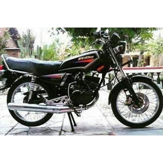 STRIPING RX KING LIST STICKER RX KING 2001 HITAM ORIGINAL LOSTPACK