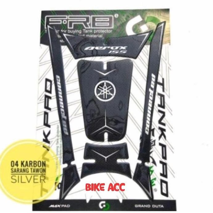 Tankpad New Aerox Connected 2020 2021 Resin Timbul