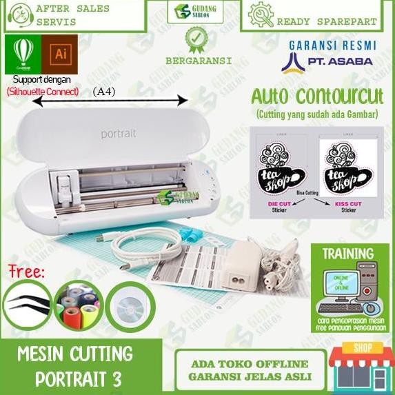 

TERLARIS - Mesin Cutting Sticker Portrait 3 /Portrait A4
