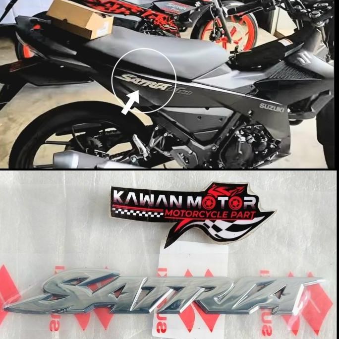 Emblem Logo Satria SGP Suzuki Satria F FU FI  Black Predator Original