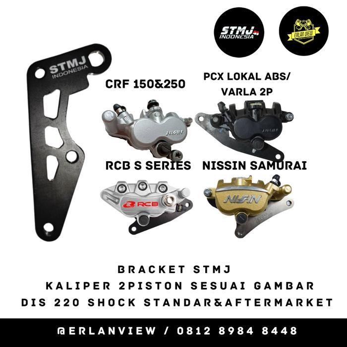 Pdp Braket Bracket Breket Cakram Kaliper Stmj 220Mm