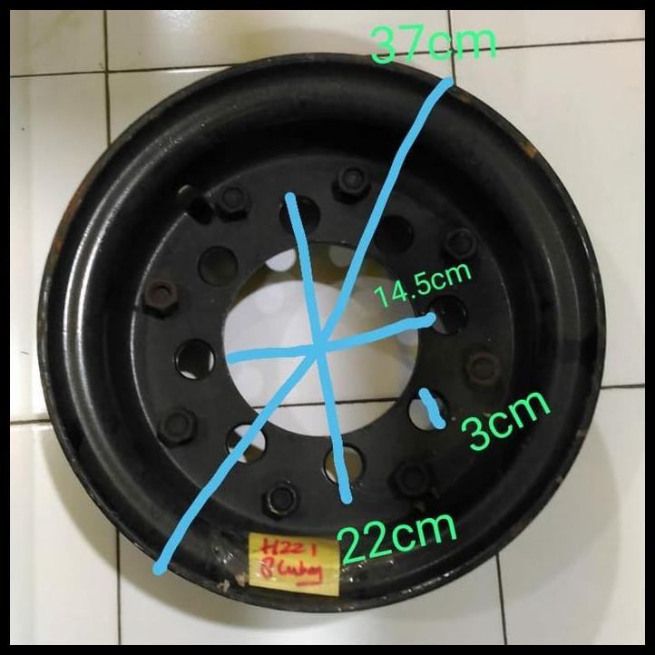 TERBARU VELG FORKLIFT 700-12 6 HOLES ATAU 8 HOLES 