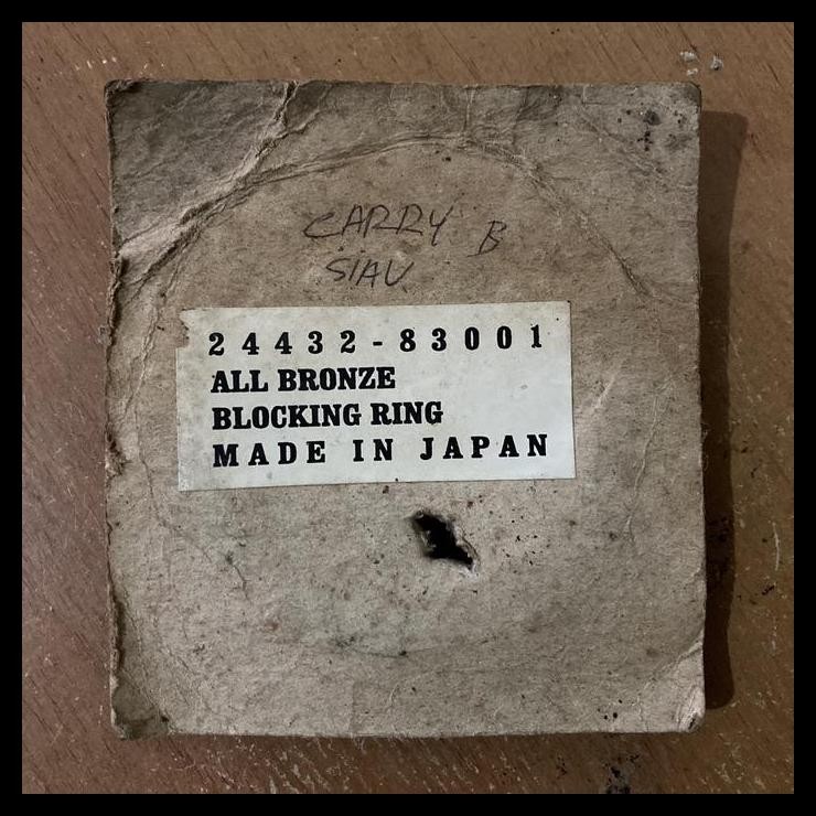 TERBARU RING SYNCHRONIZER SYNCHROMESH 24432-83001 AISIN ORIGINAL MADE IN JAPAN 