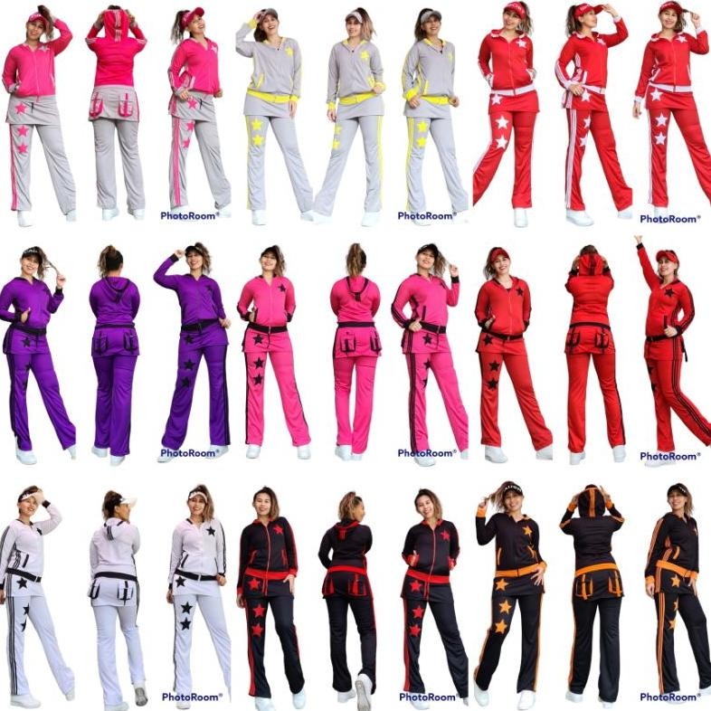 Baju olah raga muslimah / setelan muslimah olah raga wanita / zumba / aerobic / fitness