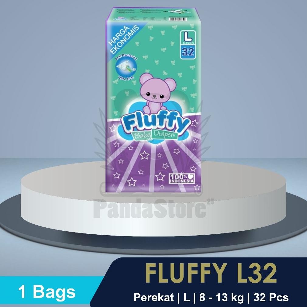 Pilihan Tepat [ 1 Ball ] Fluffy New Born Nb-S40 M36 L30 Perekat | Popok Bayi | Newborn | Ekonomis | 