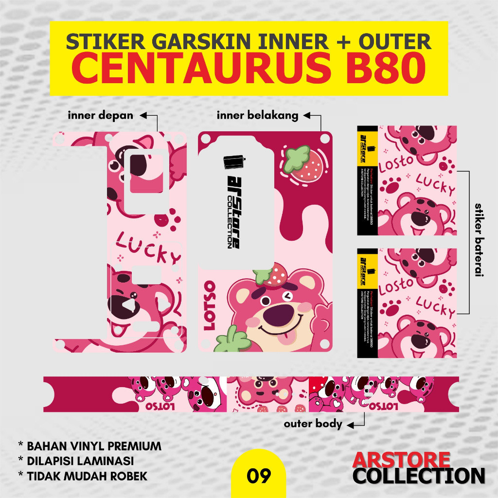 

Get2pcs Arstore Stiker Inner Set B80 009 Garskin Casing Motif Dan Bisa Custom Bayar Ditempat